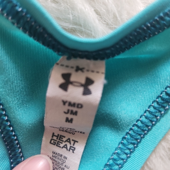 2/$15 Girls Under Armour Tank (size Medium) - Picture 6 of 9